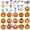 16 Pack 16 Designs, variant on Joyfy 16 Pcs Halloween Pumpkin Decorations Kit for Kids,Foam Pumpkin Face Stickers Halloween Party Supplies Halloween Favors Pumpkin Painting Kit