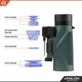 thumbnail image 2 of Athlon Optics Midas 10x42 Binoculars, Grey, Waterproof, 2 of 9