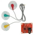 thumbnail image 3 of AD8232 Module ECG Sensor Kit, Simple Installation Multifunction ECG Measurement Module Fine Workmanship High Sensitivity  for Remote Health Monitoring, 3 of 8