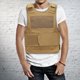 thumbnail image 3 of Camiseta interior multifuncional para exteriores, chaleco protector impermeable para el cuerpo (café) Likrtyny Para estrenar, 3 of 9