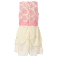 thumbnail image 2 of Richie House Girls' Sweet Sundress with Layered Ruffle Bottoms RH1776, 2 of 2