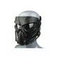 thumbnail image 4 of Máscara Táctica De Airsoft Para Halloween Negra 19*18 cm, 4 of 5
