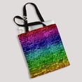 thumbnail image 2 of ABPHQTO Graffiti Old Vintage Grungy Brick Wall Urban Art City Street Artistic Canvas Bag Reusable Tote Grocery Shopping Bags Tote Bag 14x16 inch, 2 of 2