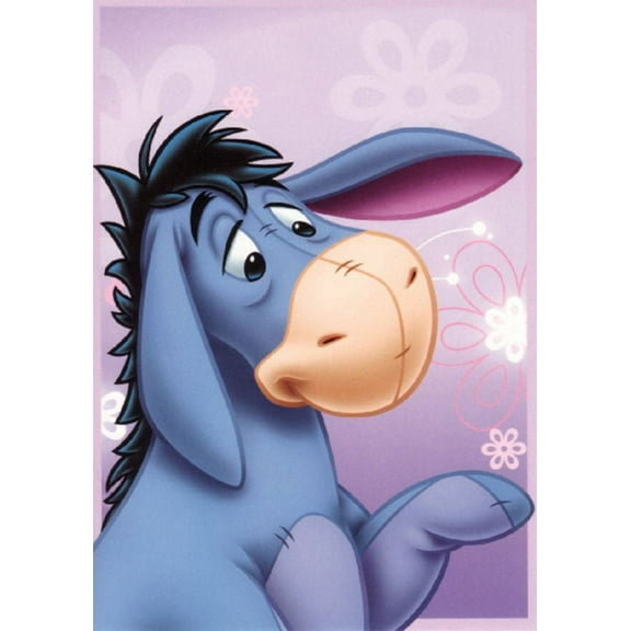 Eeyore Diamond Painting Kits, Diamond Art Kits for Kids, 5D Diamond Painting, Diamond Painting Picture for Home Decoration 12x16 inch