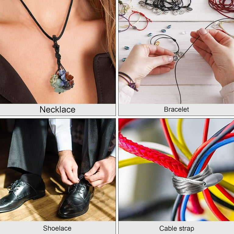 Lsupdaol 30 Sets Replacement Necklace Cords with Breakaway Clasps