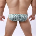 thumbnail image 5 of LSLJS Mens Bikini Swimwear Men's Sexy Low Rise Thong Swim Briefs Drawstring Sport Swimsuit, 5 of 8