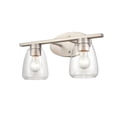 thumbnail image 3 of 9362-SN Millennium Lighting 2 Light Bath Vanity-9.5 Inches Tall and 16 Inches Wide-Satin Nickel Finish, 3 of 6