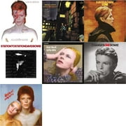Aladdin Sane & Rise & Fall Of Ziggy Stardust & The Spiders From Mars (2012 Remaster/Half-Speed Master) & Low (2017 Remaster) & Station To Station (2016 Remastered Version) & Hunky [LP Vinyl Bundle]