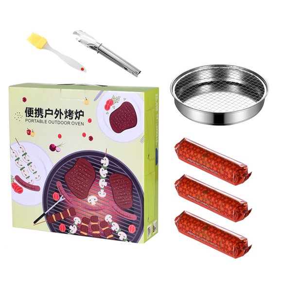 Disposable Barbecue Grill,Disposable BBQ Grill Fast Mini Charcoal Barbecue Grill Portable Outdoor Charcoal Grill Revolutionary Design