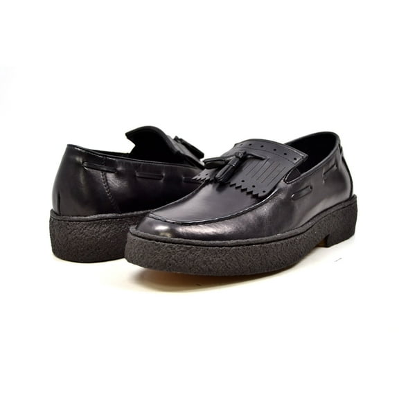 Playboy Cruise Leather Mens Shoes - Sophisticated Old School Style with Tassel Detailing