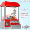 thumbnail image 4 of Kids Mini Arcade Game Machine Vending Music Candy Coin Operated Claw Machine Toy Gift for Children, 4 of 5