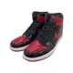 thumbnail image 1 of N I-K-E/ A i r-Jor-dan 1 RETRO HIGH OG Red x Black Size: US 8.5, 1 of 6