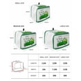 thumbnail image 2 of Happy St. Patrick's Day Toaster Cover 2 Slice, Small Kitchen Appliance Covers, Spring Lucky Green Truck Grass Toaster Oven Cover with Loop, Bread Machine Cover Polyester Dust Cover Protection, 2 of 4
