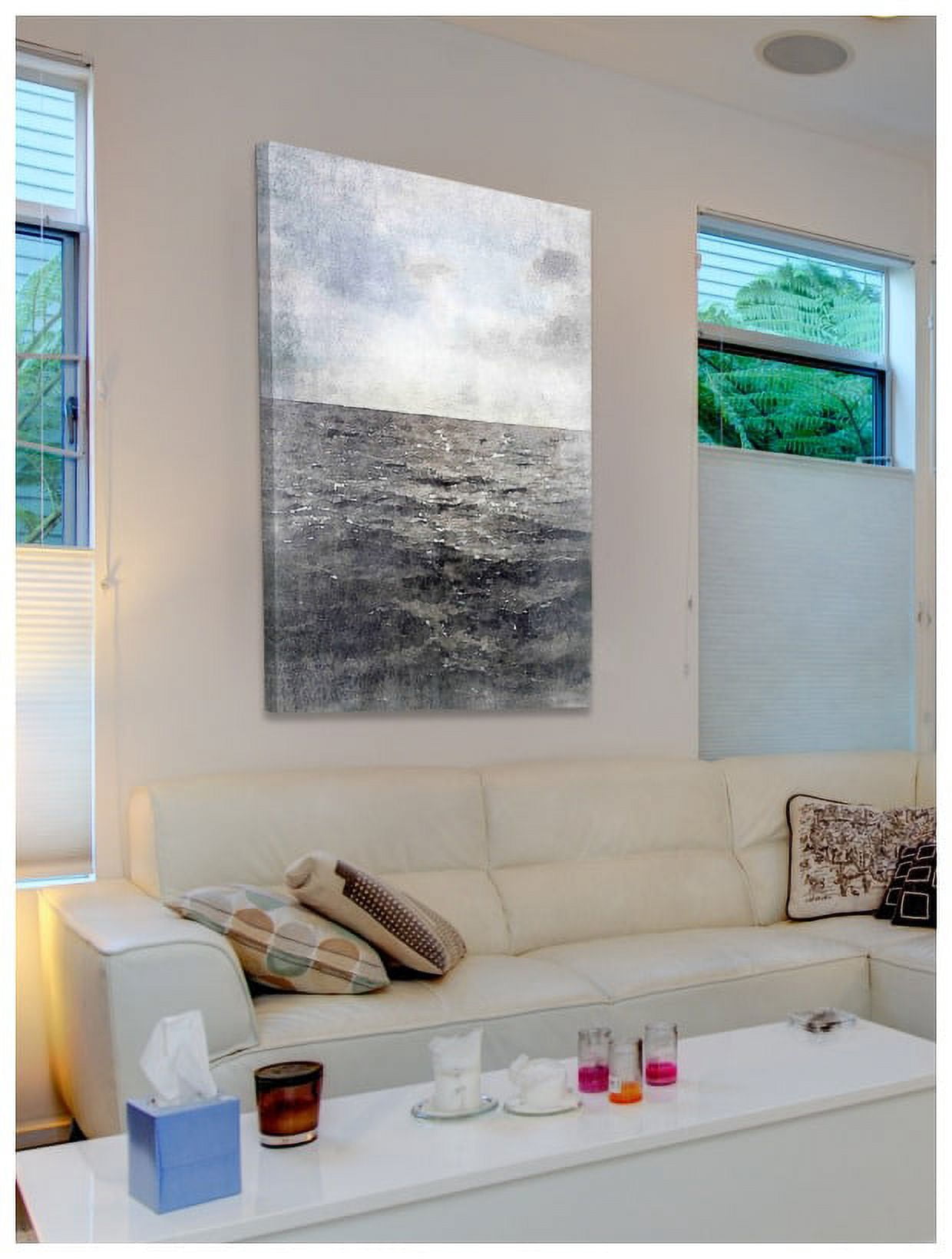 Marmont Hill - "Dark Water" by Irena Orlov Painting Print on Wrapped Canvas