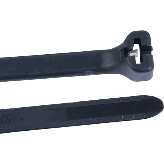 GB Gardner Bender 46-310UVB 11" Black UV Resistant Cable Ties 100 Count