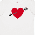 thumbnail image 4 of Inktastic Valentines Day Heart Arrow Boys or Girls Toddler T-Shirt, 4 of 5