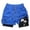 Blue, variant on XFeng Men's 2 in 1 Swim Trunks, Print Board Shorts with Compression Liner, Quick Dry Beach Swim Shorts with Pockets