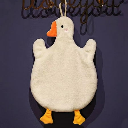 

Sunflower Towel Wash Clothes for Cleaning Hand Towel Kitchen Cleaning for Kitchen Kitchen Towel Cartoon Goose Can Hang Household Bathroom Thickened Absorbent Wipe Handkerchief
