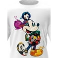 thumbnail image 2 of Disney Mickey Mouse Adult White Tee Shirt, XS-XL (Unisex), 2 of 4