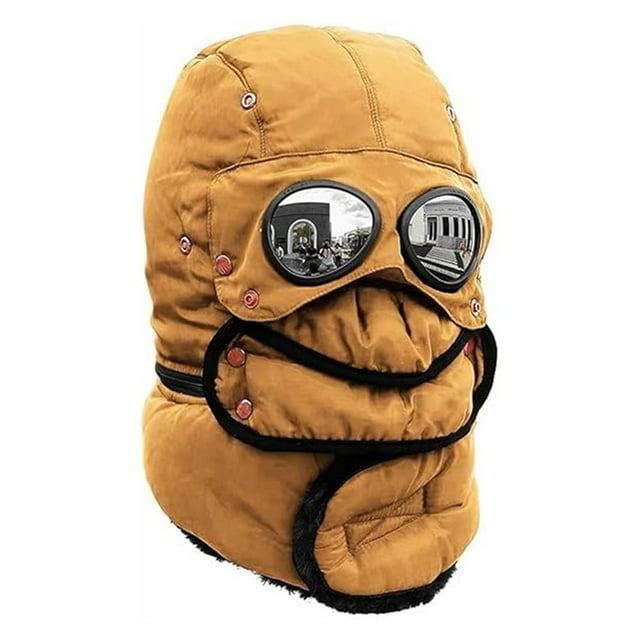 SharkTRUE Ultimate 3-In-1 Winter Hat: Goggles, Mask, Warmth For Skiing & Outdoor