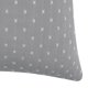 thumbnail image 5 of Levtex Home - Punto de cruz - Cojín decorativo (45 x 45 cm) - Punto de cruz - Gris con blanco, 5 of 5