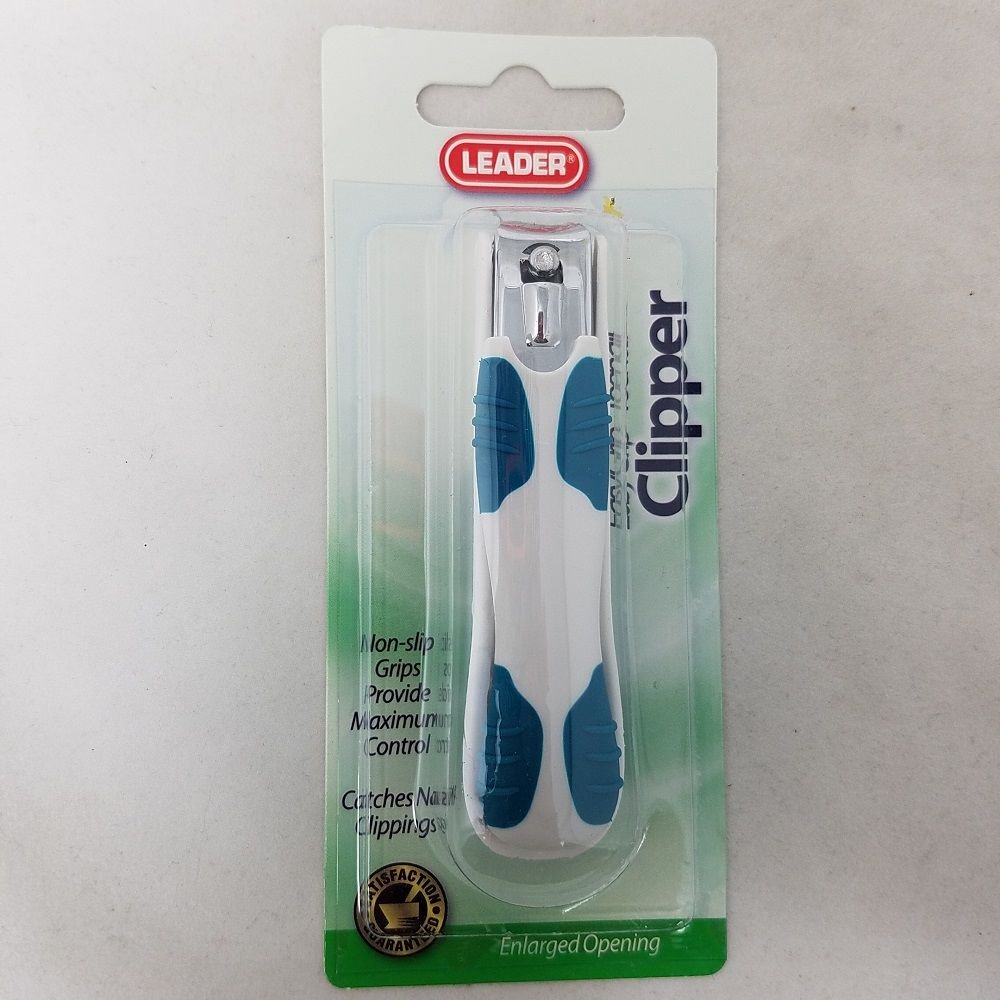 Leader Toenail Clipper, Easy Grip, 1ct
