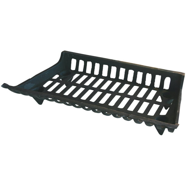 Uniflame 27 Inch Cast Iron Fireplace, Best Way To Clean Cast Iron Fireplace Grate