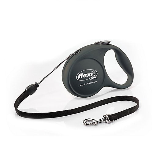 Flexi Fun Retractable Dog Leash Small Black