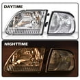 thumbnail image 5 of PIT66 Headlight Headlamp Assembly Clear Corner Chrome Housing Fit for 97-03 Ford F150/04 Ford F150 Heritage/97-02 Ford Expedition, 5 of 9