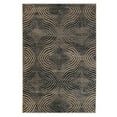 thumbnail image 2 of BNM Abstract Diamonds Indoor Area Rug, 8' x 10', Blue, 2 of 6
