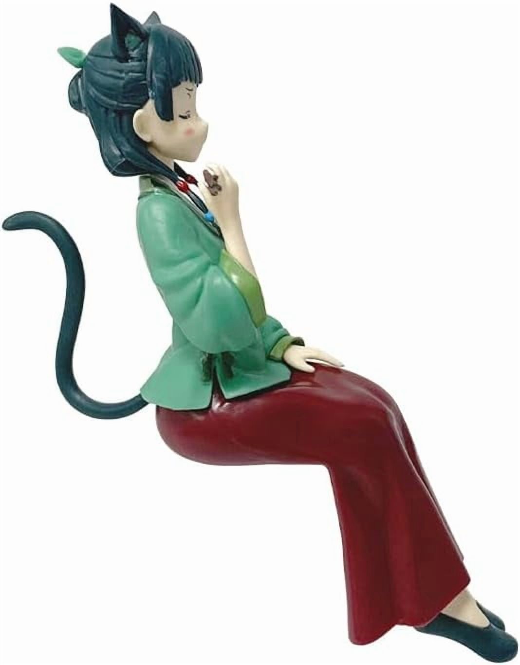 New Maomao Figure, Cat Ears Maomao Action Figure Handmade PVC Anime Cartoon Manga Game Character Model Statue Collectible Craft Gift (a)