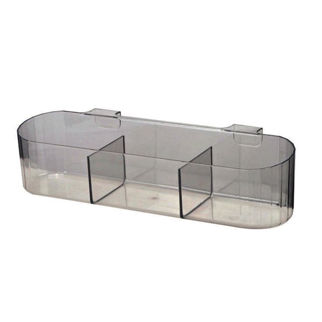 Kitchen Produce Divided Storage Box Sturdy Durable Portable Box for Household Storage Management