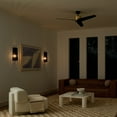 thumbnail image 7 of 330130NBR Kichler Lighting Almere - 3 Blade Ceiling Fan In Modern Style-12.8 Inches Tall and 56 Inches Wide-Brushed Natural Brass Finish-Satin Black, 7 of 7