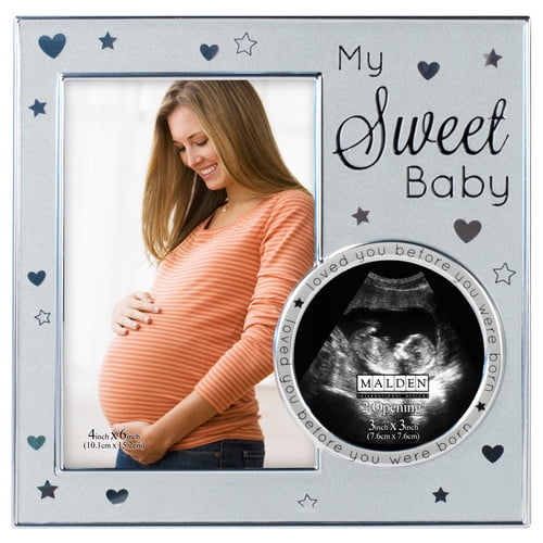 Malden 2 Opening Sweet Baby Sonogram Picture Frame