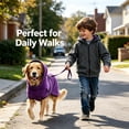 thumbnail image 6 of TELOLY Dog Sweater,Designed Large Breeds Dog Sweaters for Small Dogs Male,Flexible Movement Support Dog Clothes for Small Dogs,Purple1,XXXXL, 6 of 6
