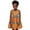 Orange, variant on Little Girls Princess Dress Toddler Kids Baby African Dashiki Traditional Style Sleeveless Round Neck Dress Ankara Princess Dresses Outfits 3-4 Years