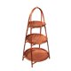 thumbnail image 3 of Cesta de frutas tejida de bambú, organizador de cesta de pan, cesta decorativa para comida, cesta de almacenamiento de bambú rústica, almacenamiento d 3 Capas 45cmx22cm, 3 of 9
