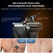 Prozing Manscape Ball Trimmer for Men, Mens Grooming Body Hair Trimmer, Electric Razor Gift for Him