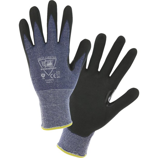 West Chester Protective Gear Barracuda 15Gauge Nitrile Coated Glove