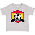 thumbnail image 3 of Inktastic Soccer Spain Flag Banner Boys or Girls Toddler T-Shirt, 3 of 5
