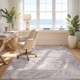 thumbnail image 3 of Design&I 8'x10' Ultra Soft Area Rug, Abstract Pink Boho Swirl Motifs Watercolor Gradient Swirling Purple Flowing None Fluffy Washable Non Shedding for Bedroom Living Room Under Sectional, 3 of 7