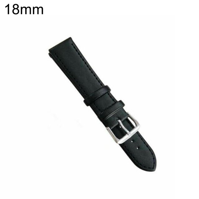 Flmtop Unisexe Universel de Remplacement Réglable en Faux Cuir Bracelet Montre-Bracelet