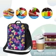 thumbnail image 4 of Disketp Paint Butterflies Bolsa Térmica Estampada para Almuerzo, Lonchera para Hombres y Mujeres Adultos, 4 of 7
