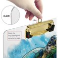thumbnail image 3 of FMSHPON Ocean Turtle Clipboard Hardboard Wood Nursing Clip Board and Pull for Standard A4 Letter 13x9 inches, 3 of 7