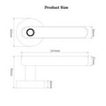thumbnail image 5 of Lock Smart Home Door Lock Biometric fingerprint lock Electric Handle Lock Wooden door ,Easy Installation, 5 of 7