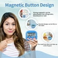 thumbnail image 3 of ZOUYUE 1 PACK Kitchen Timer for Cooking (Battery Included), Magnetic Digital Timers Loud Alarm Kitchen Timers for Cooking, Upgrade Silent Classroom Timer for Kids, Back Stand for Visual Timer(Blue), 3 of 7