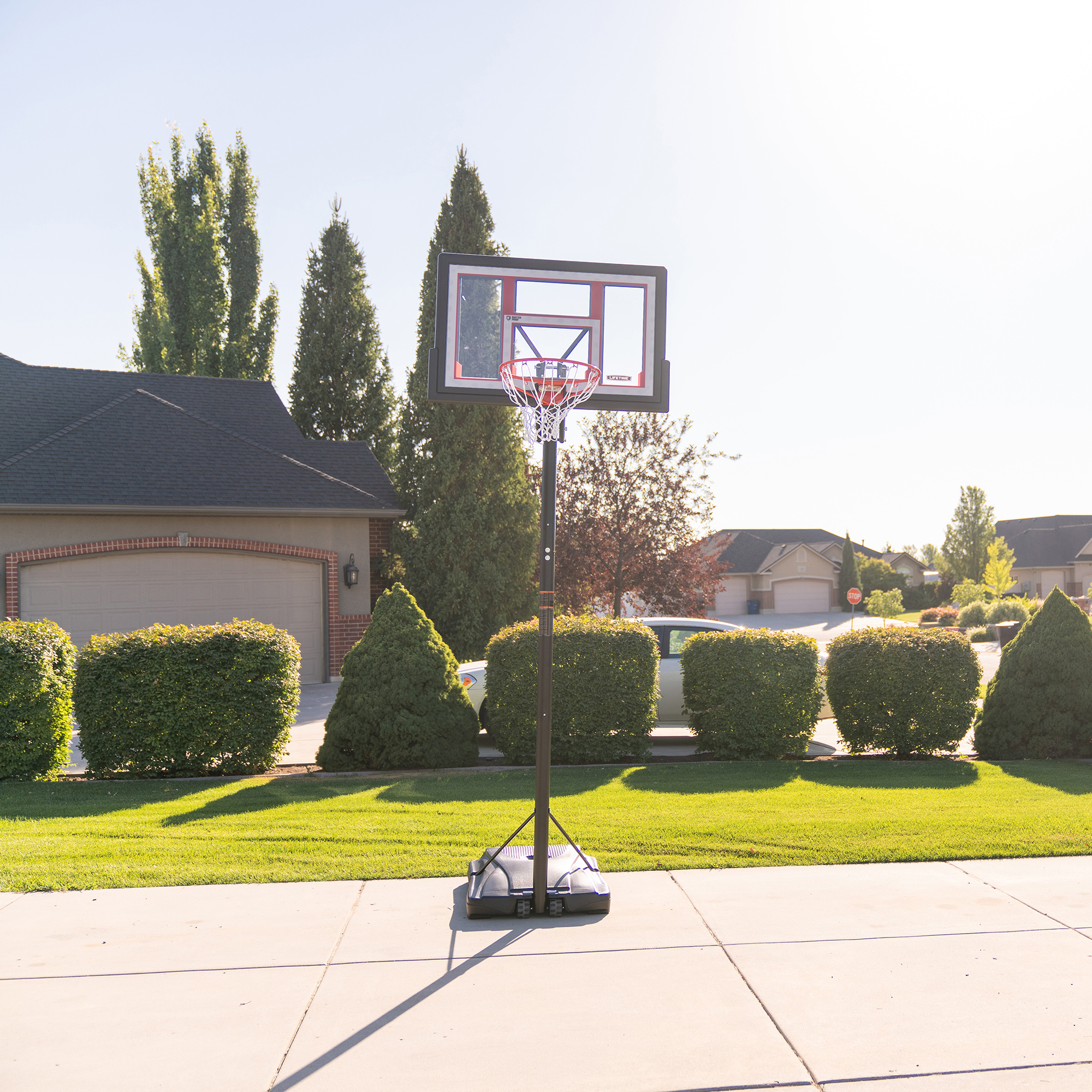 Lifetime Adjustable Portable Basketball Hoop, 48 inch Polycarbonate (90491) - image 3 of 22
