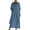 Sky Blue-Cardigans for Women, variant on Womens Linen Set Maxi Dress and 3/4 Sleeve Open Front Long Cardigan Lounge Sets Travel Vacation Outfits