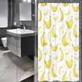 thumbnail image 5 of Cartoon Banana Bathroom Shower Curtain Bathroom Showers Curtain Set, 5 of 10