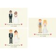 thumbnail image 2 of Bride and Groom Wedding Record Counted Cross Stitch Kit by Dimensions, 2 of 2